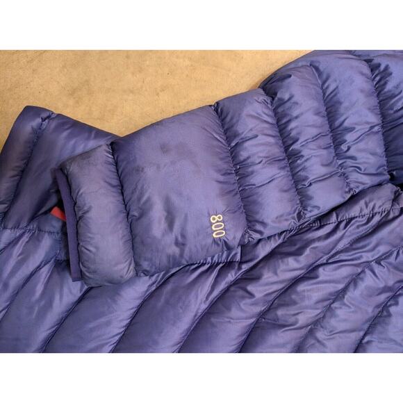 North Face Summit Series 800 Women's L Purple Puffer Jacket Full Zip - Picture 2 of 10